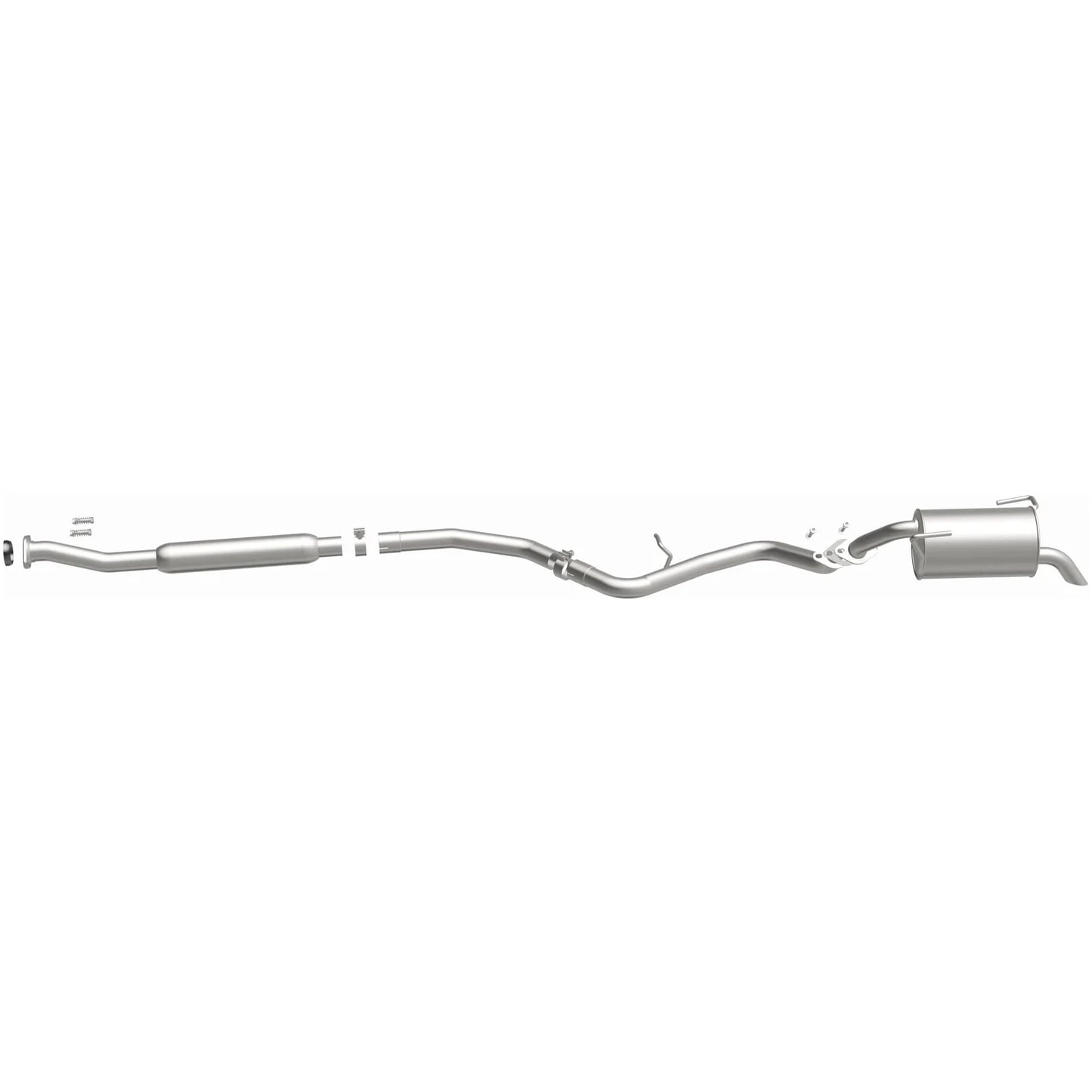 MagnaFlow BRExhaust 116-0162 Stainless Direct-Fit Exhaust for 2010–2017 Subaru Outback 2.5L