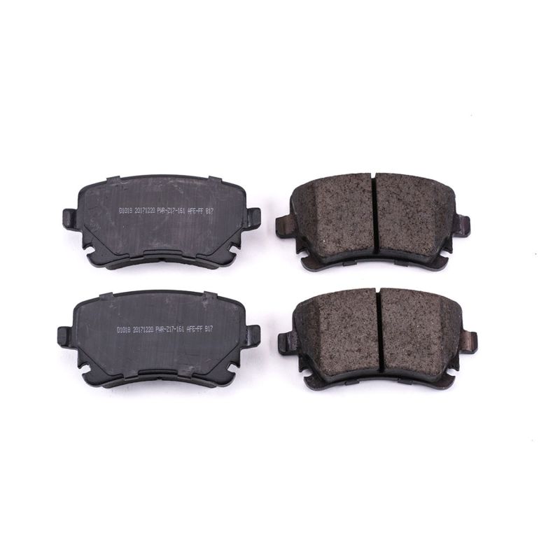 Power Stop 05-11 Audi A6 Quattro Rear Z16 Evolution Ceramic Brake Pads PowerStop