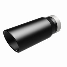 Load image into Gallery viewer, MagnaFlow Tip Stainless Black Coated Single Wall Round Single Outlet 5in Dia 4in Inlet 13in L