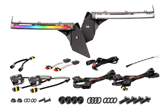 High Line Jeep JL / JT XRGB Fender Flare Chop Kit (Set)