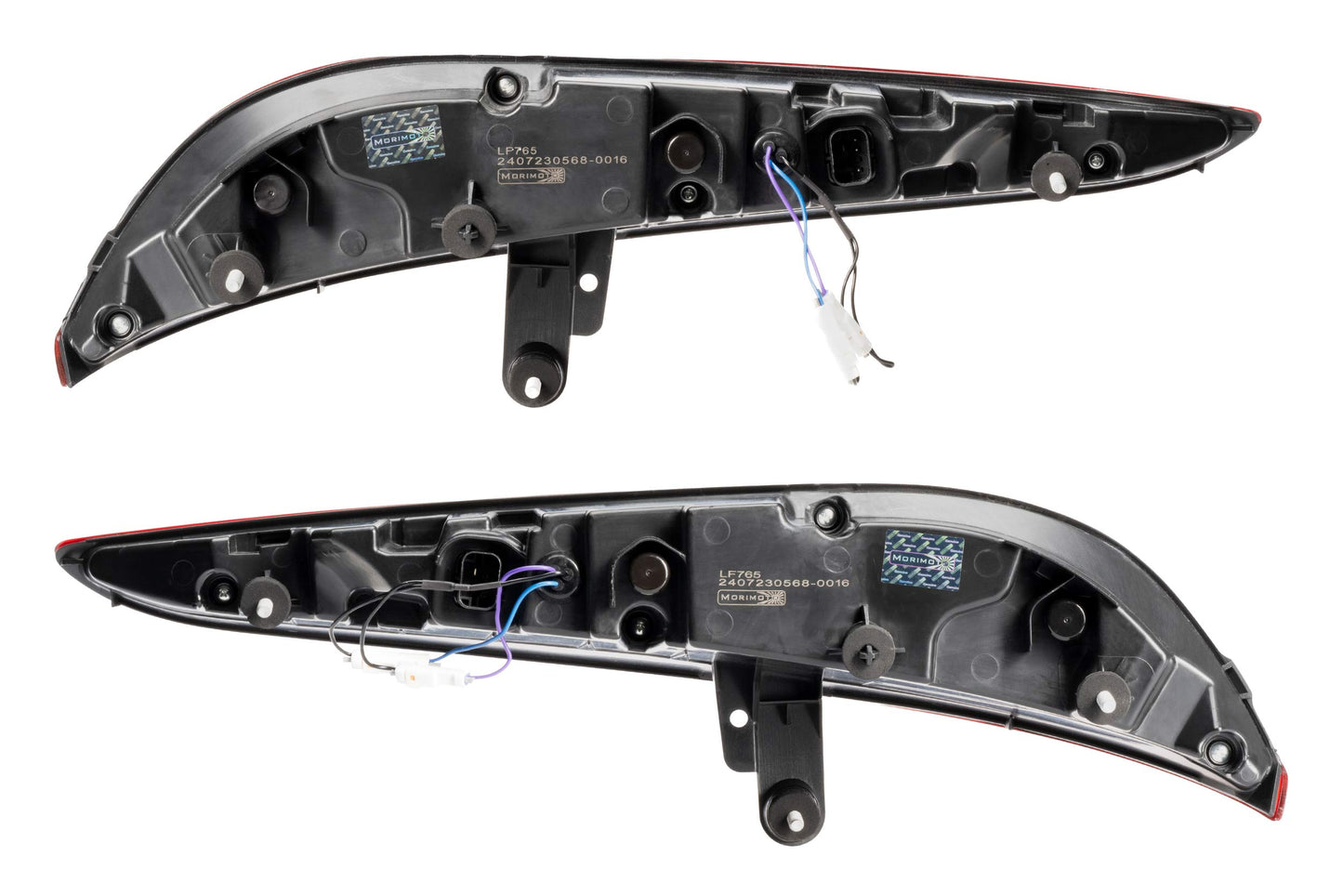 XB LED Tail Lights: Toyota Supra (20+ / Red Lens / Set)