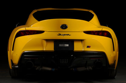 XB LED Tail Lights: Toyota Supra (20+ / Red Lens / Set)