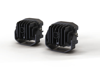 Morimoto 4Banger Ditch Light Kit: 21+ F150 (NCS Yellow Flood Beam)