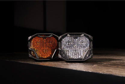Morimoto 4Banger Ditch Light Kit: 14-21 Tundra (HXB White Flood Beam)
