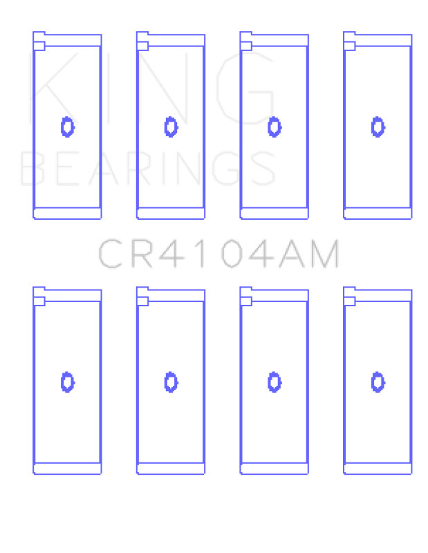 King Engine  Audi Bearings Set