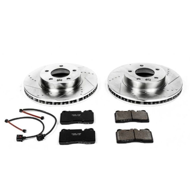 Power Stop 06-17 Volkswagen Touareg Front Z23 Evolution Sport Brake Kit PowerStop