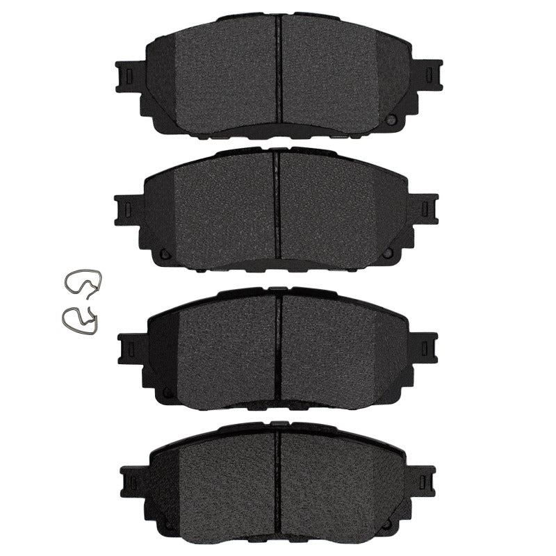 R1 Front Semi-Metallic Brake Pads 2016-2025 Toyota HI-LUX (Mexico) - 2311-2006-00