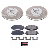 Power Stop 09-14 Acura TL Front Semi-Coated Rotor Kit