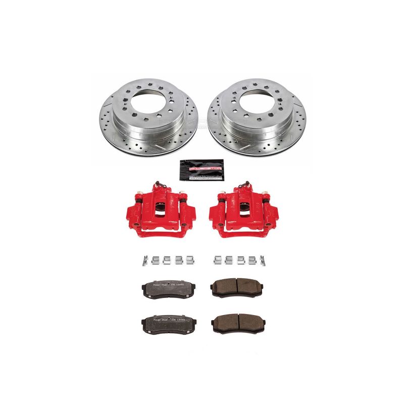Power Stop 03-09 Toyota 4Runner Rear Z36 Truck & Tow Brake Kit w/Calipers PowerStop