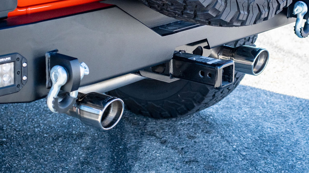 Borla 18-19 Jeep Wrangler JL/JLU 2.0L 4Cyl 2DR/4DR Axle Back Exhaust S-Type w/ 3.5in Tips Borla