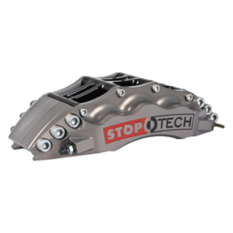 StopTech 08-09 Evo X Front BBK Trophy Sport ST-60 Calipers Slotted 355x32mm Rotors/Pads/SS Lines Stoptech