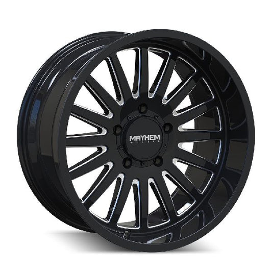 Mayhem 8117 Hermosa 20x10 / 8x165.1 BP / -25mm Offset / 130.8mm Hub Matte Black Wheel