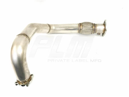 PLM Power Driven B16/B18/B20 Downpipe For Top Mount Turbo Manifold 88-00 Civic / 90-01 Integra - PLM-B-T3-TOP-DP