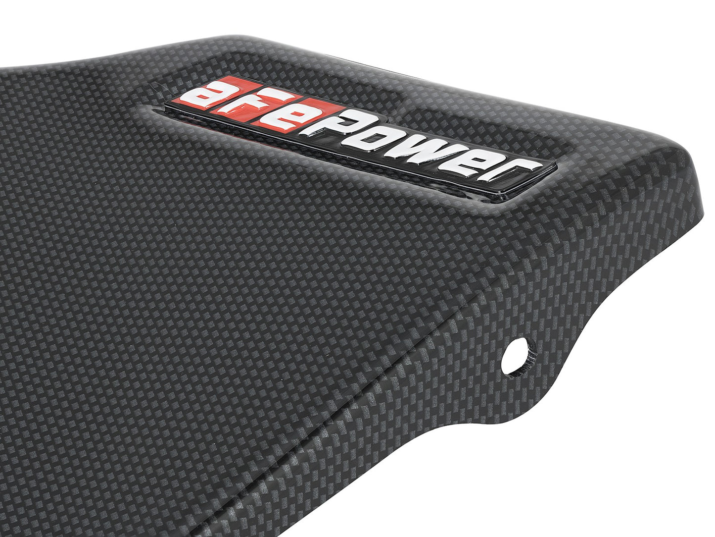 AFE Fits Intakes 51-12862, 54-12862, 52-10011D, and 52-10011R Magnum FORCE Stage-2 Intake System Cover - Carbon Fiber Look - 54-12868-C aFe