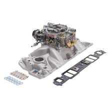 Load image into Gallery viewer, Edelbrock Single-Quad Manifold and Carb Kit for 1957-1986 Small-Block Chevy - 2021