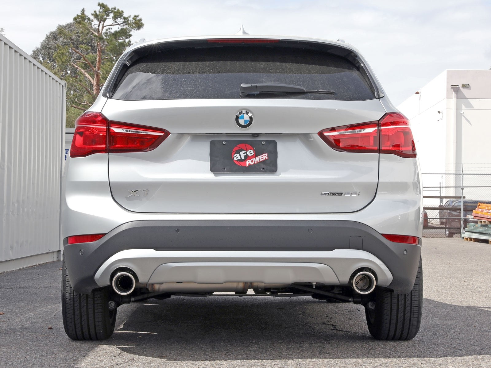 aFe BMW X1 (F48) 15-22 L4-2.0L(t) MACH Force-Xp 3 IN to 2-1/2 IN 304 Stainless Steel Axle-Back Exhaust System - 49-36349-P