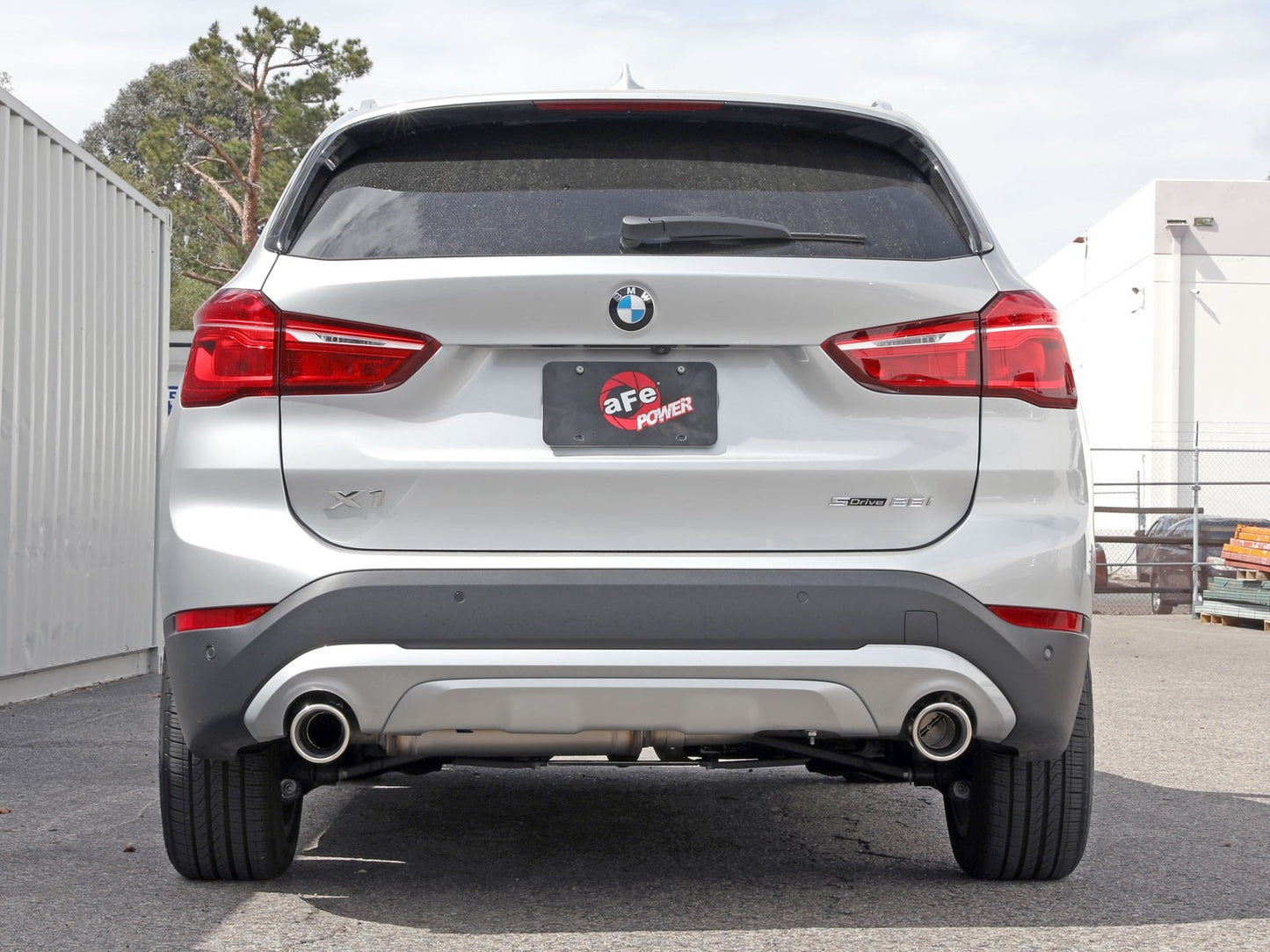 aFe BMW X1 (F48) 15-22 L4-2.0L(t) MACH Force-Xp 3 IN to 2-1/2 IN 304 Stainless Steel Axle-Back Exhaust System - 49-36349-P aFe