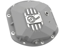 Load image into Gallery viewer, aFe Street Series Front Differential Cover Raw w/Machined Fins for 97-18 Jeep Wrangler JK/TJ - 46-71130A