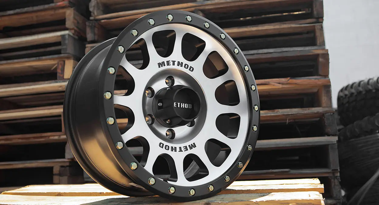 Method 305 NV MACHINED - MATTE BLACK LIP 18x9 / 5x150 / 25/6, 116.5 Hub Bore - MR30589058325 Method Wheels