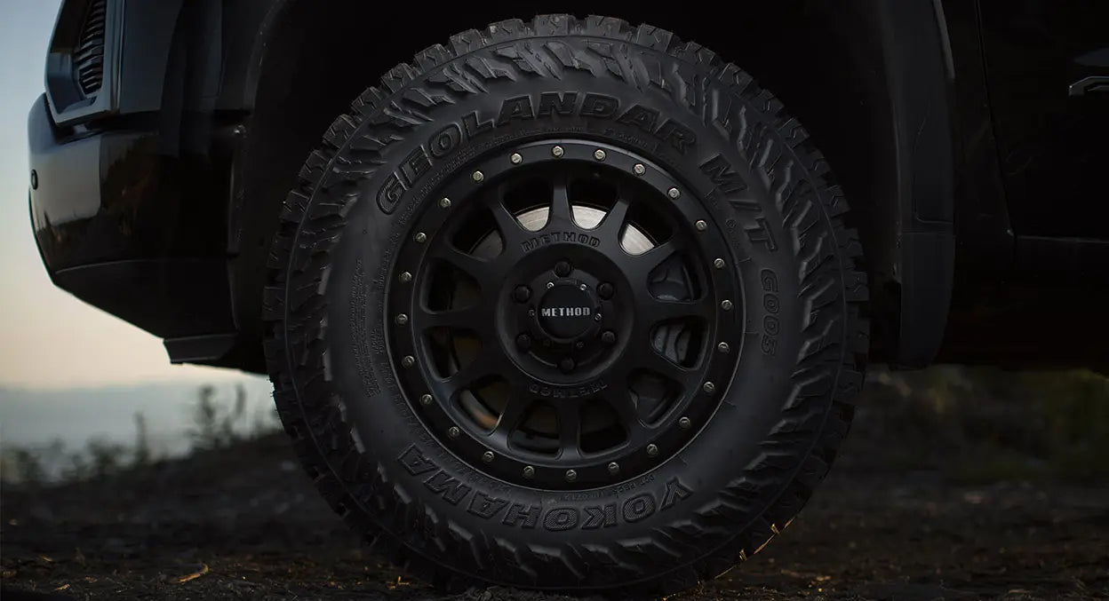 Method 305 NV MATTE BLACK 20x10 / 6x5.5 / -18/4.76, 108 Hub Bore - MR30521060518N Method Wheels