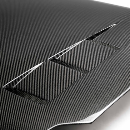Seibon TS-style carbon fiber hood for 2007-2008 Nissan 350Z (also fits 2003-2006 models) - HD0708NS350-TS Seibon