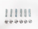 PLM Manifold Downpipe Stud Nut Kit - M10 x 1.25 Honda Subaru - PLM-STUD-M10-1.25-SET