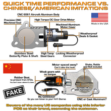 Load image into Gallery viewer, QTP Dual 2.25 Inch Electric Cutout Valves (Universal) - QTEC45