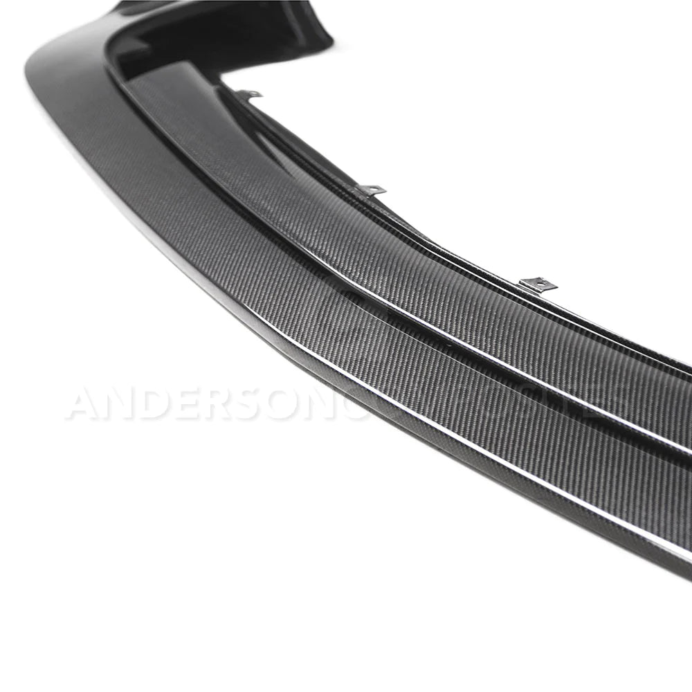 Anderson Composites 2018-2024 Dodge Challenger Hellcat Widebody / Demon / Redeye / Scat Pack Carbon Fiber Front Chin Spoiler - AC-FL18DGCHHC