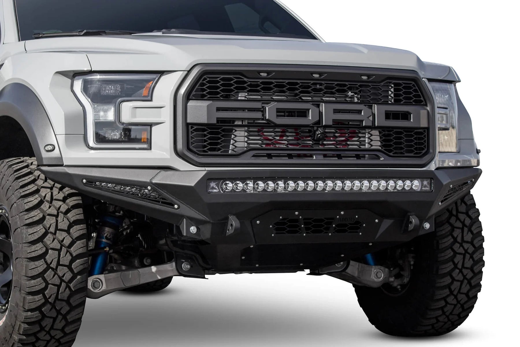 Addictive Desert Designs 2017-2020 Ford Raptor Stealth Fighter Front Bumper - F111182860103 Addictive Desert Designs