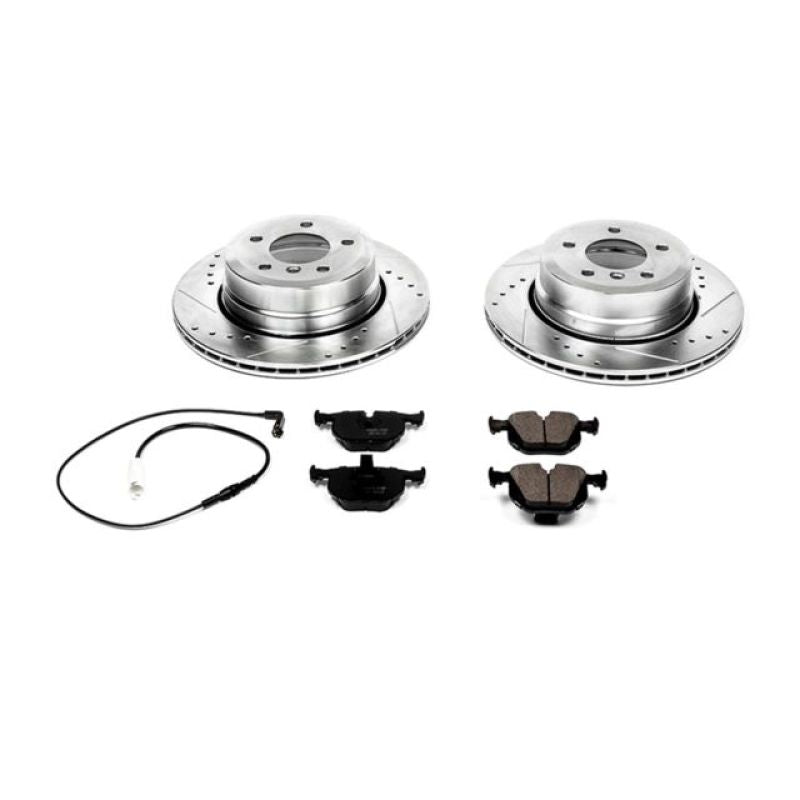 Power Stop 06-07 BMW 530xi Rear Z23 Evolution Sport Brake Kit PowerStop