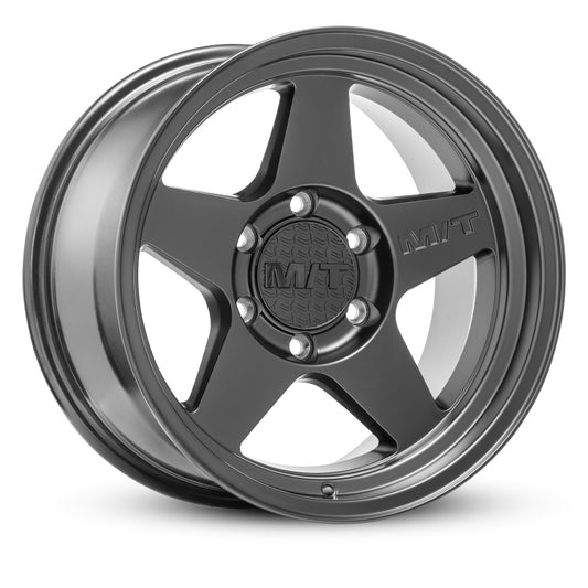 Mickey Thompson Open 5 Satin Black Wheel - 17x9 5x5.5 -12mm