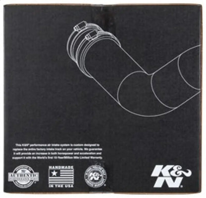 K&N 97-08 Ford E350/#450 Econoline V10-6.8L Black High Flow Performance Kit K&N Engineering