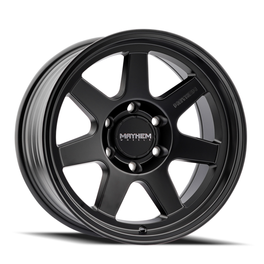 Mayhem 8307 Convoy 17x9 / 5x127 BP / -6mm Offset / 78.1mm Hub Satin Black Wheel