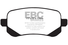 Load image into Gallery viewer, EBC YellowStuff Rear Brake Pads - DP41840R