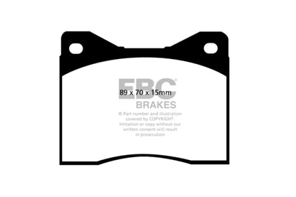 EBC RedStuff Rear Brake Pads - DP3753/2C EBC