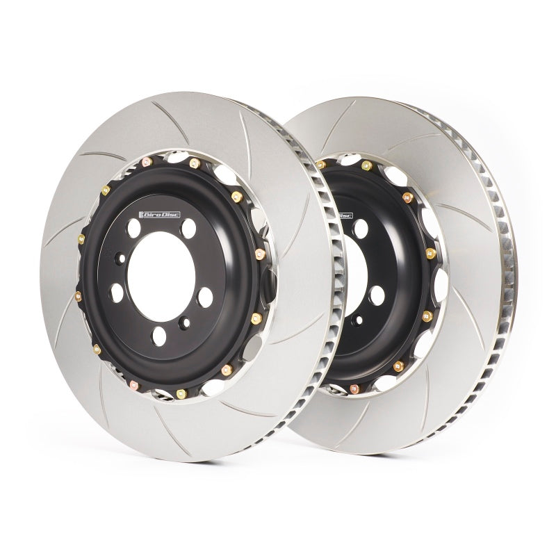 GiroDisc 2014 Chevrolet Camaro Z/28 (5th Gen w/CCM) Slotted Rear Rotors GiroDisc