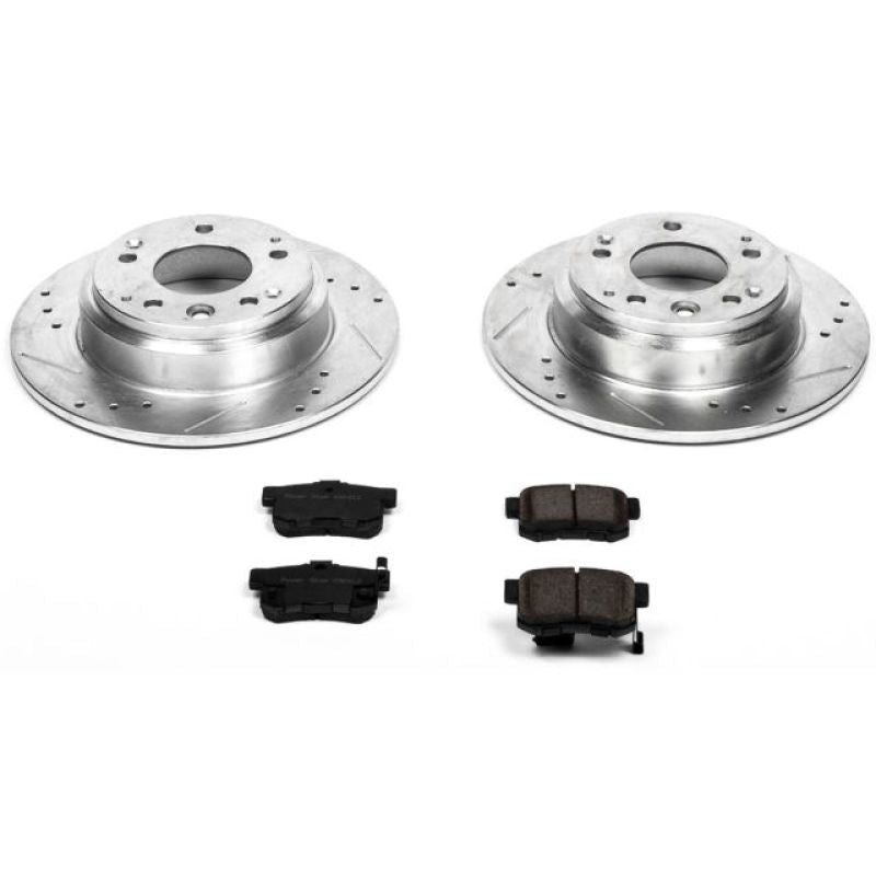 Power Stop 91-95 Acura Legend Rear Z23 Evolution Sport Brake Kit PowerStop
