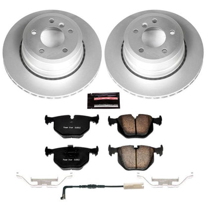 Power Stop 06-07 BMW 530xi Rear Z23 Evolution Sport Coated Brake Kit PowerStop