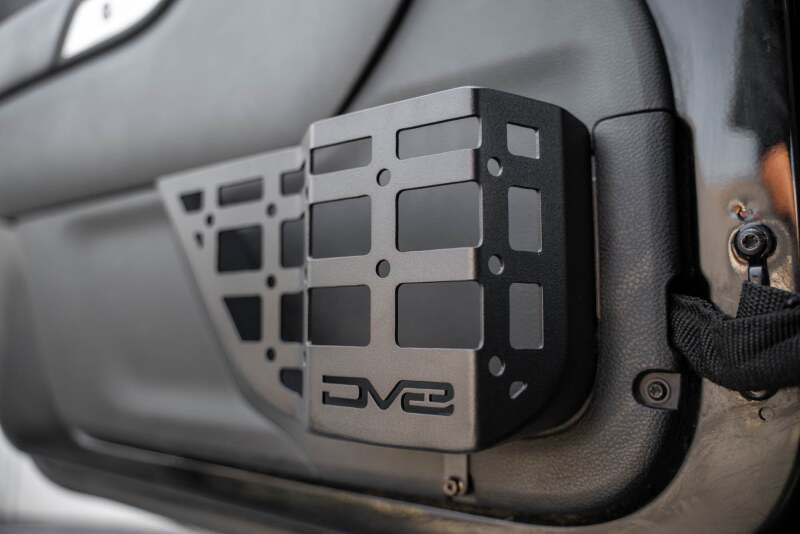 DV8 Offroad 11-18 Jeep Wrangler JK Front Door Pocket Molle Panels