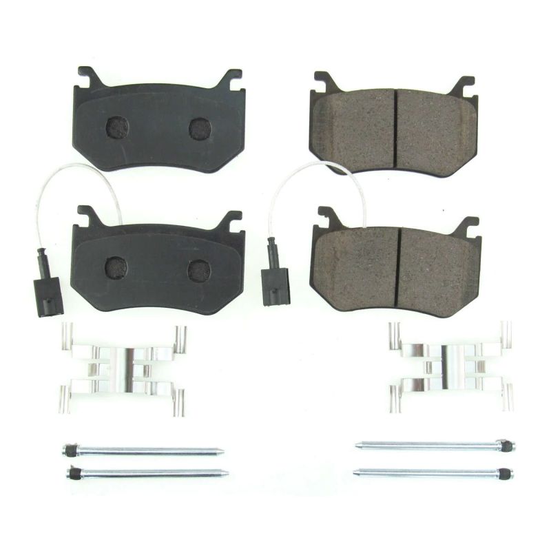 Power Stop 17-18 Alfa Romeo Giulia Rear Z17 Evolution Ceramic Brake Pads w/Hardware PowerStop