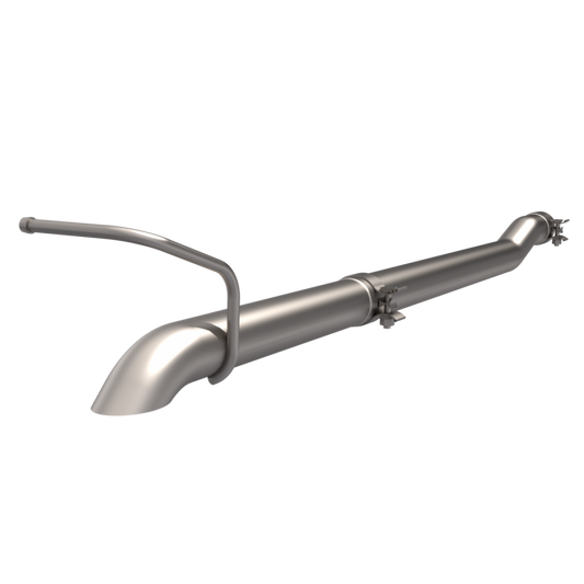 QTP 07-18 Jeep Wrangler JK 3.6L/3.8L Eliminator Cat-Back Crawler Exhaust QTP