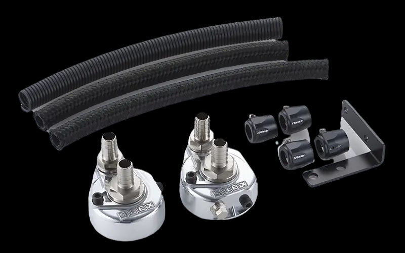 GReddy 95-98 Nissan Skyline GTR Oil Filter Relocation Kit BCNR33