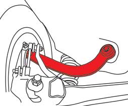SPC Performance Rear Control Arm for Scion tC 2005-2010 (OE 4877021011) - 12025