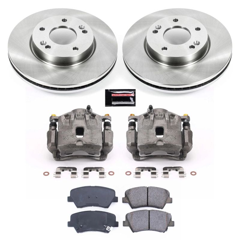 Power Stop 11-16 Hyundai Elantra Front Autospecialty Brake Kit w/Calipers PowerStop