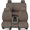 Covercraft 2024 Ford F750 Polycotton SeatSaver Custom Second Row Seat Covers - Misty Grey