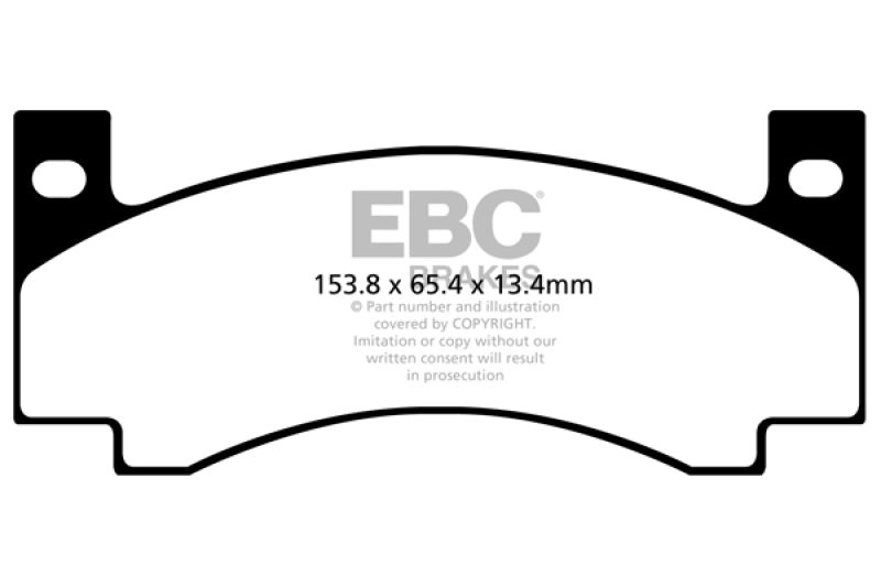 EBC RedStuff Front Brake Pads - DP31176C