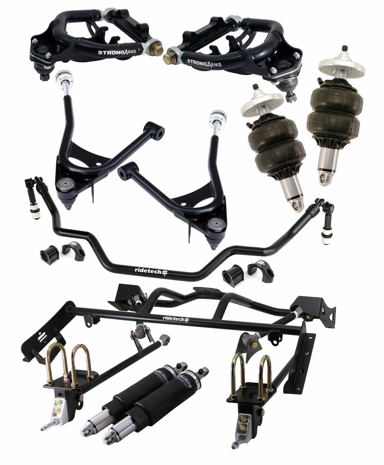 Ridetech 67-70 Mustang - Complete Air Suspension System