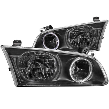 ANZO TOYOTA CAMRY 00-01 4DR CRYSTAL HALO HEADLIGHTS BLACK - 121123