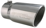 Diamond Eye 4in Stainless Steel Exhaust Tip - 4512BRA-DE