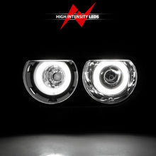 Load image into Gallery viewer, ANZO DODGE CHALLENGER 08-14 PROJECTOR HALO HEADLIGHTS BLACK W/ RX HALO - 121308